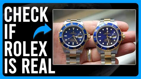 how to check a real rolex|how to tell if a rolex is real.